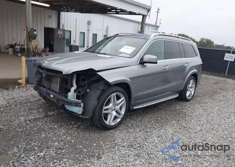 2016 Mercedes-Benz Gl 550 4Matic z USA, uszkodzony, nr VIN 4JGDF7DE2GA656358